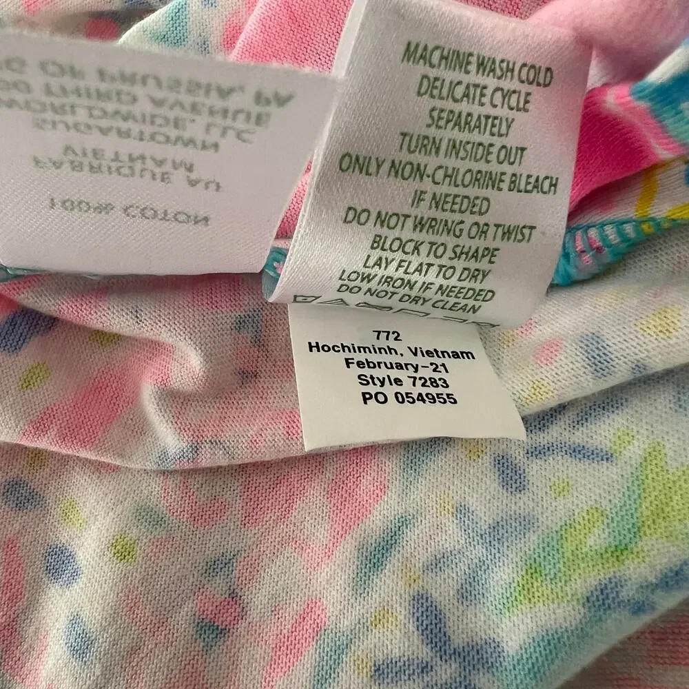 Lilly Pulitzer Mabry Halter Dress In Flock Full Of Fun Size XS - Picture 9 of 12